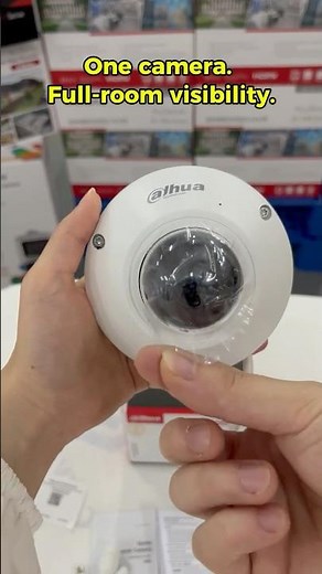 360° Coverage from a Single Fisheye Camera | Dahua IPC-EB5541-AS Unboxing