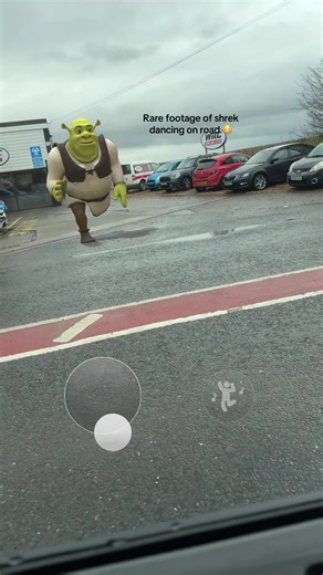 Rare Footage of Shrek Dancing Happily