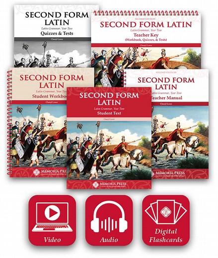 Second Form Latin Complete Set - Memoria Press: Classical Education