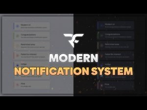 [FiveM] Modern Notification System by RedCorp Studio (ESX/QBCore/Standalone)