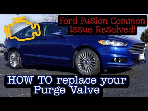 Ford Fusion Purge Valve Replacement // 2.0L Ecoboost 2013-2020 // HOW TO #DIY #HOWTO