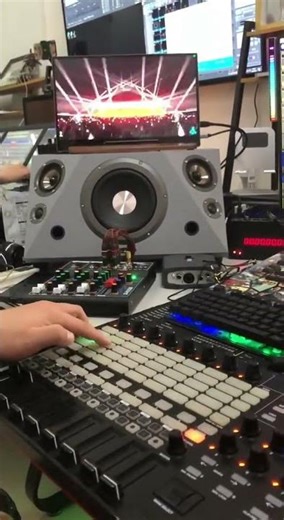 Apc40好烫手的 烫手的控台