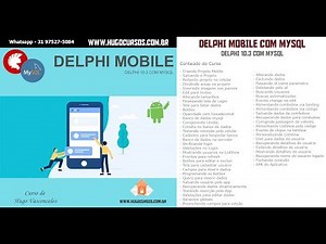 Aplicativos Delphi com Mysql - Aula 01 - Aplicativos com Delphi 10