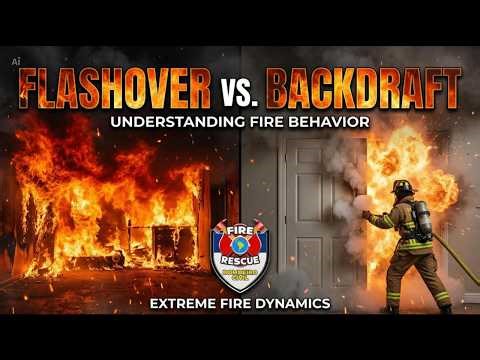 Flashover vs Backdraft