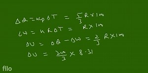 If the ratio of specific heat of a gas at constant pressure to ... | Filo