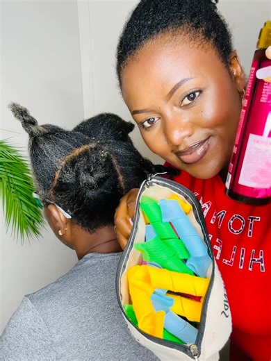 3.9M views · 10K reactions | Style my lovely mother-in-law’s beautiful grey hair with me珞 #naturalhairstyles殺 | Faithys 4C Curls | Facebook