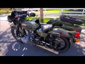2010 Ural 750 and Sidecar - Russian Motorcycle - Used for Winery Tours