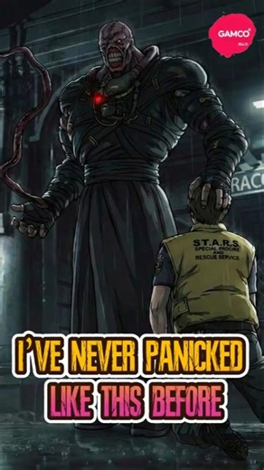 I’ve never panicked like this before - Resident Evil 3 Remake #shorts #re3remake