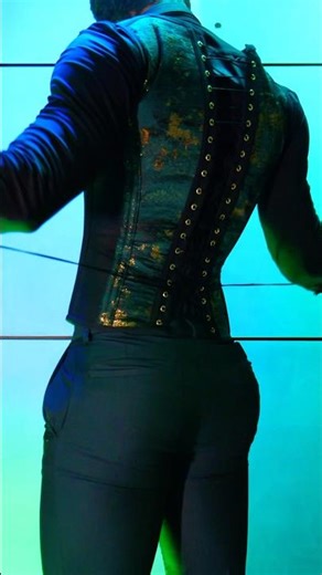 Custom Corset Vest💚 #menincorsets #mensfashion