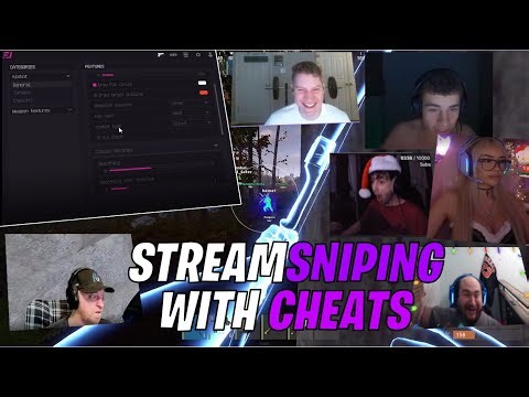 STREAM SNIPING RUST STREAMERS WITH CHEATS UNTIL THEY RAGE QUIT ft. Fluent