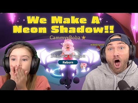 We Make A Neon Shadow Dragon!! Sopo Squad Dragon Mega Mission!! Roblox Adopt Me!!