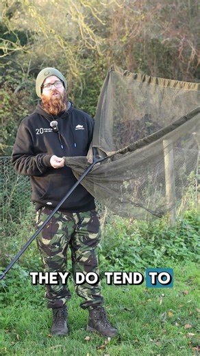 Total Fishing Tackle 42” Spare Landing Net Mesh | Universal Carp Net Replacement