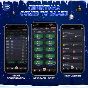 Christmas has come to PokerBaazi, but that's not all. Enjoy a host of new upgrades on our platform as well as a limited time festive interface. Log in and get to the felts now! | PokerBaazi.net | Facebook