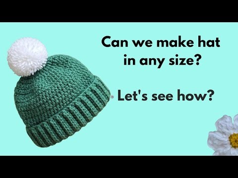 Crochet Baby Hat Tutorial: Learn the Secret to Custom Sizing for Any Head!