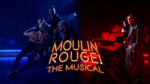 Conor Ryan and the North American Touring Company of the 10-time Tony Award winning Moulin Rouge The Musical - Broadway perform ‘El Tango De Roxanne’. The touring cast is performing at the Pantages Theater in Los Angeles through September 4th. | The Late Late Show with James Corden