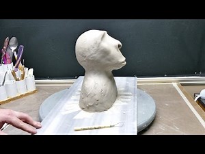 Air Dry Sculpting, part 3. Basic defining.
