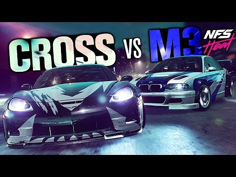 Need for Speed HEAT - Using Cross' Corvette in the Final Mission vs the Most Wanted BMW M3 GTR