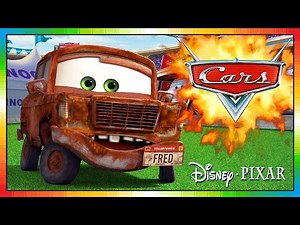 CARS movie character - rusty Fred - 1 good friend from McQueen & Mater (cut from full gameplay)