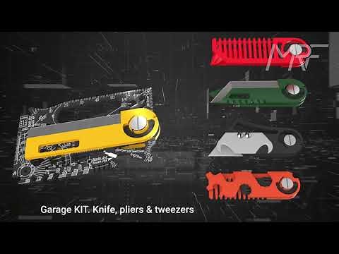 Universal 4.0 Titanium Credit Card Multitool Knife & 80+Tool