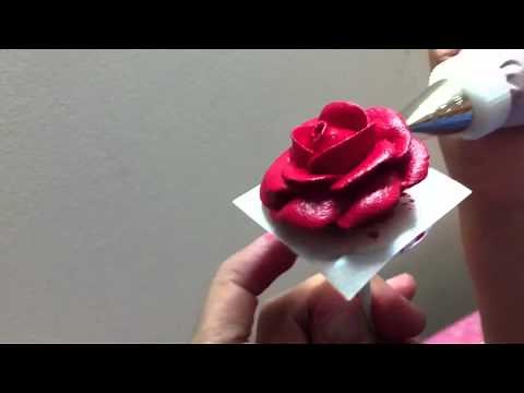 How to make a Wilton rose.