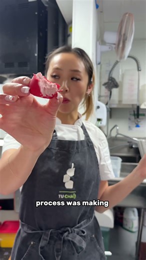 Developing crunchy fruit ice cream at my pastry shop #shorts