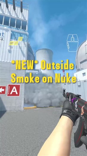 Counter-Stupid on Instagram: "*NEW* Outside Smoke Setup on NUKE - CS2 Utility Guide #CS2 #CSGO #Counterstrike #Gaming #CS2tips #CS2nades #pcgamers #gamingtips"