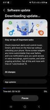 Samsung Galaxy A54 5G Latest Firmware update One UI 7 with Android 15 with May 2025 security patch