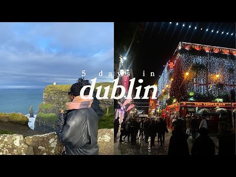dublin vlog + solo travel to Dublin, Ireland (aka the best country ever)