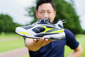 プーマ GS ファストを試し履き「ゴルフ場でしっかり目立てる」