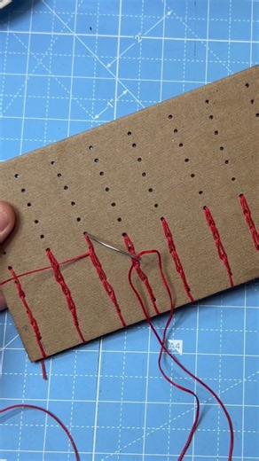 Practice Coptic Stitch BEFORE You Sew a Book! | Bookbinding