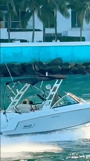 Single Engine Running Open#hauloverinlet #hauloverspeedboat