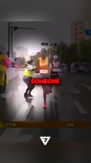 She Was About to WIN… Then Someone Ran Onto the Track 😳