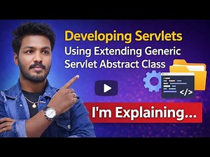 Developing Servlets Using GenericServlet | Abstract Class in Java | by using command prompt