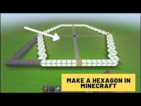 How To Make A Hexagon In Minecraft