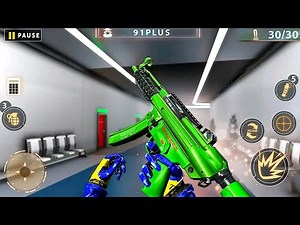 Robot Shooting Games: FPS Gun Counter Strike Robot | Android iOS Gameplay
