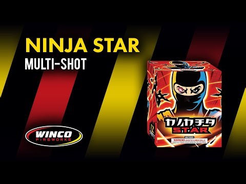 Ninja Star by Fox Fireworks 12/1 MEF6009