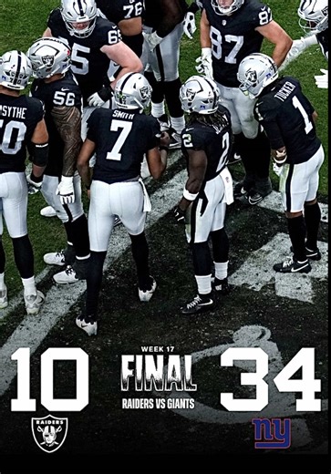 Las Vegas Raiders vs New York Giants Game Highlights