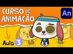 Como Fazer Animação 2D | Aula 3 (DESENHO) | Curso de Animação Adobe Animate