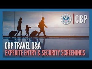 Live Travel Q&A (2025) - Streamlining Your Travel Process - Trusted Traveler Programs | CBP