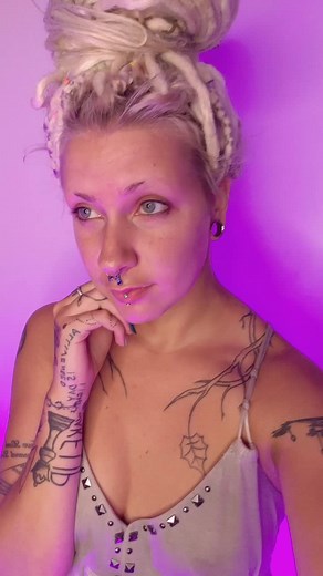 WALK! #cheekysmissfits #dreadlocks #gothgirl