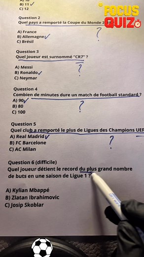 165K views · 6K reactions | #challenge #QuizChallenge #football | Focus quiz | Facebook