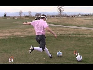 Playing FootGolf