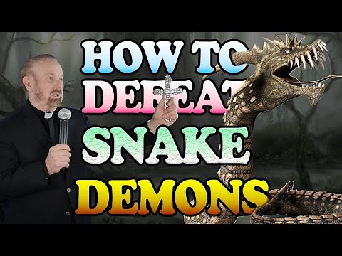HOW TO DEFEAT SNAKE DEMONS