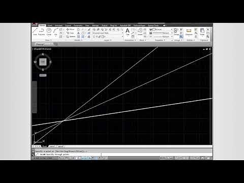 AutoCAD Editing: Horizontal and Vertical Lines