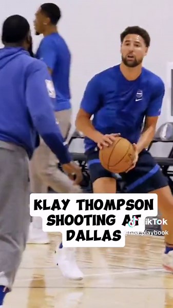 Klay Thompson 1st practice at dallas mavericks #klaythompson #dallasmavericks