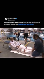6.5K views · 3.5K reactions | NASA astronaut Peggy Whitson demonstrates how to suit up for space during training at the Neutral Buoyancy Laboratory. Recorded on July 24, 2015, the sequence shows how a spacesuit functions as a complete life support system, providing oxygen, temperature control, power, communications, and even emergency propulsion before astronauts ever leave Earth. Follow @spaceeves #Spacesuit #AstronautTraining #NASA #HumanSpaceflight | SpaceEve | Facebook