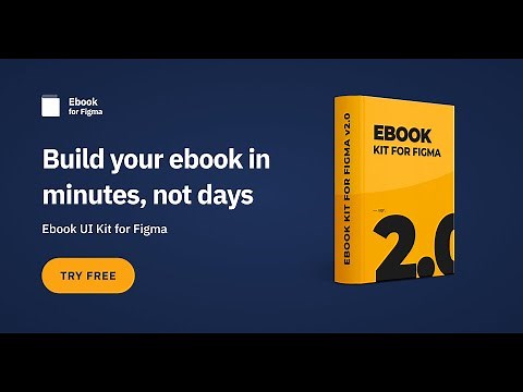 How to create ebook in Figma