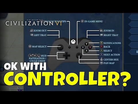 Does Civ 6 Work OK With a Controller?