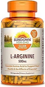 Sundown L-Arginine, 90 Capsules