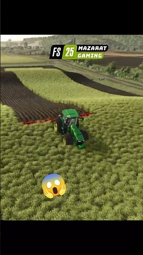 Deep Ploughing with the John Deere Tractor | Farming Simulator 25